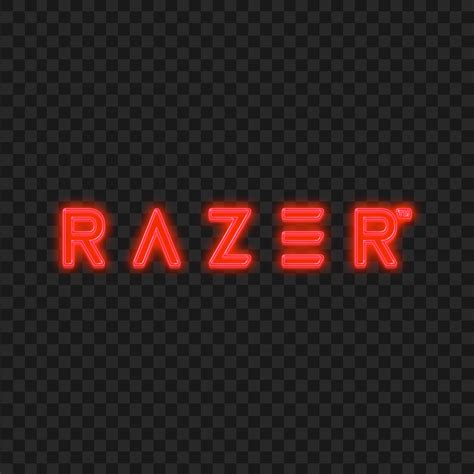 Purple Razer Glowing Neon Logo Download PNG | Citypng