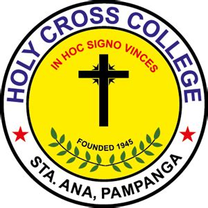 Holy Cross College Sta. Ana Pampanga Logo PNG Vector (EPS) Free Download