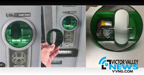 Skimming Device Located on an ATM in Victorville - VVNG.com - Victor Valley News