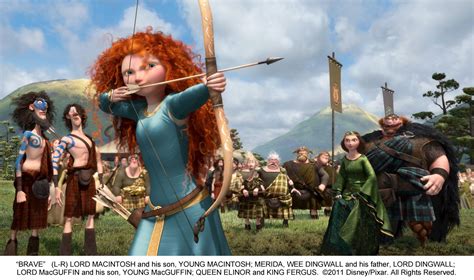 Brave Photo with Princess Merida on the Archery Field