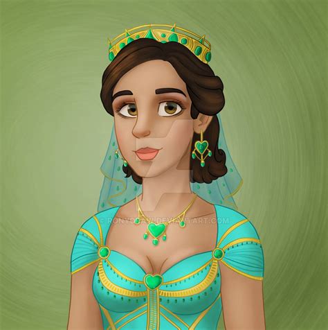 FAnart Princess Jasmine by ronydraw on DeviantArt