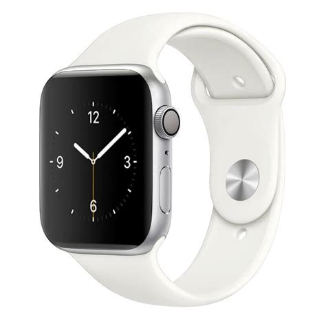 Sports Silicone Apple Watch Bands – White | SmartaWatches