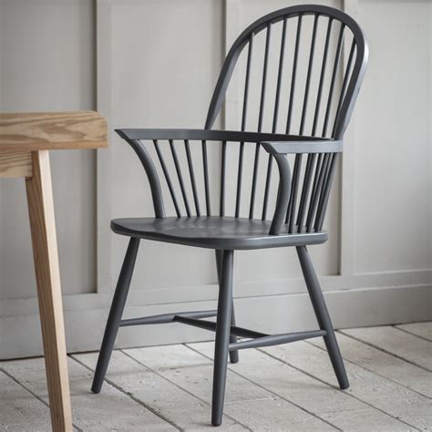 Our signature Spindle Back Chair has a new Armchair style, that takes those traditional features ...