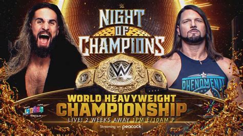 Seth Rollins y AJ Styles definirán al nuevo Campeón Mundial Pesado de WWE - Rotonda Deportiva