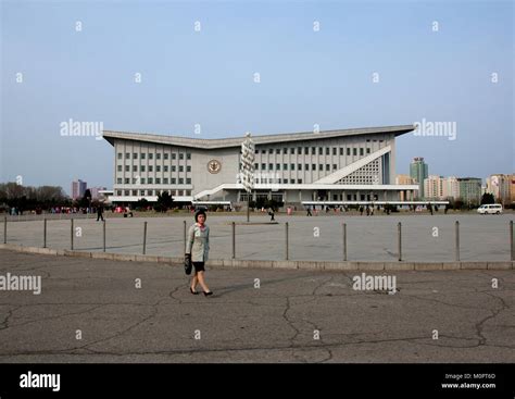 Pyongyang indoor stadium, Pyongan Province, Pyongyang, North Korea ...