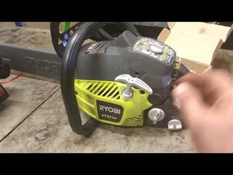 Ryobi Chainsaw Fuel Line Replacement