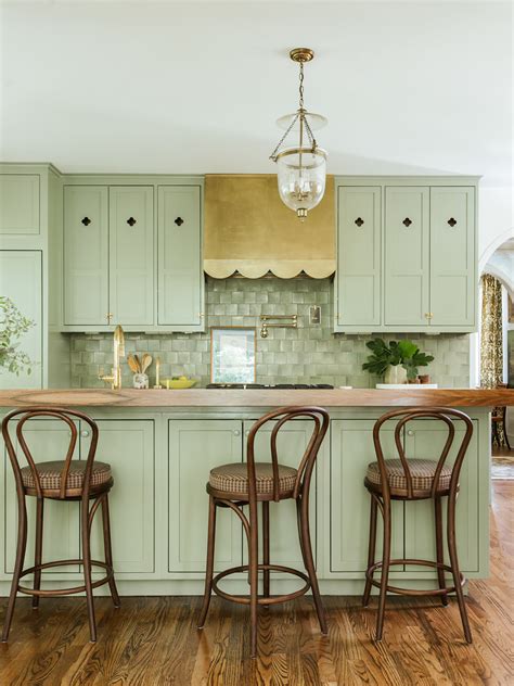 15 Green Kitchen Cabinets That Aren’t All Sage | domino