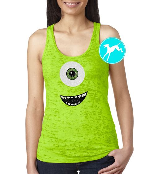 Disney Mike Monster Inc Tank Disney World, Run Disney, Monsters Inc Shirt, Disneyland, Monster ...