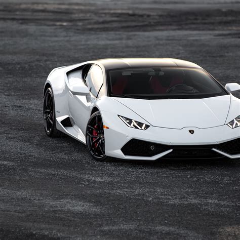 2048x2048 White Lamborghini Huracan 5k 2019 Ipad Air ,HD 4k Wallpapers ...