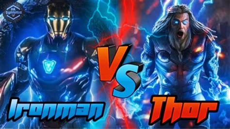 Iron Man Vs Thor Fight Scene || @DKDynamic - YouTube