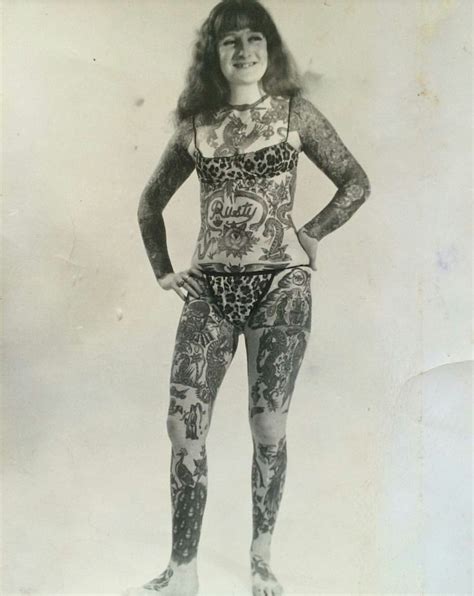 Pin by Julia T on vintage tattooed people | Vintage style tattoos, Old tattooed people ...