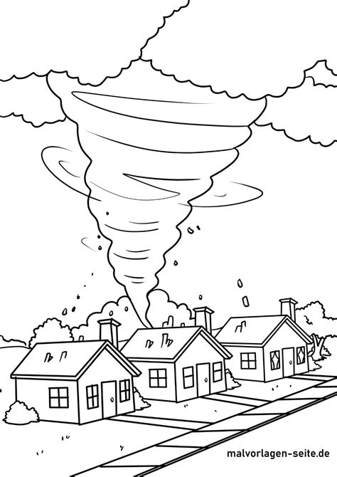 Knowledge Of Tornado Coloring Pages Free Printable Co - vrogue.co