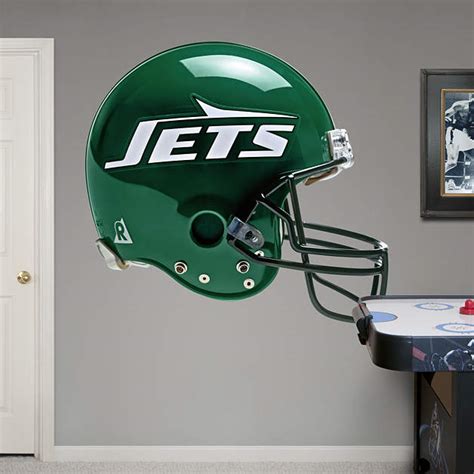 New York Jets Throwback Helmet Wall Decal | Shop Fathead® for New York ...