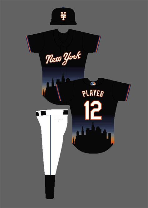 My mock of what could/should be a Mets City Connect jersey : r/NewYorkMets