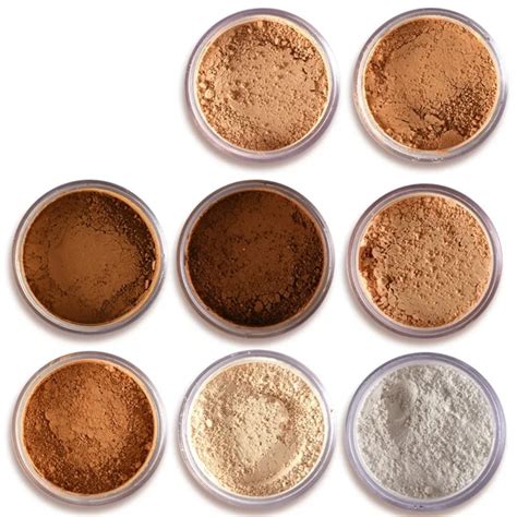 Smooth Loose Powder Shimmer Matte Loose Setting Powders Makeup Powder 8 Colors Face Makeup ...