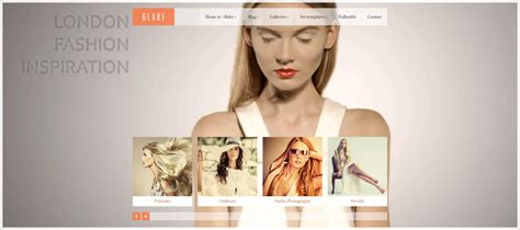 Photography Portfolio HTML/CSS Template | SourceCodester