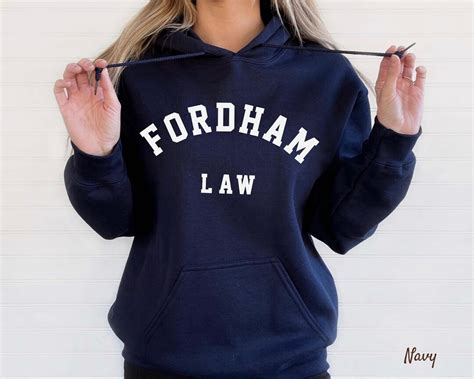 Fordham University Hoodie, Fordham Law University, Student Lawyer Gift ...