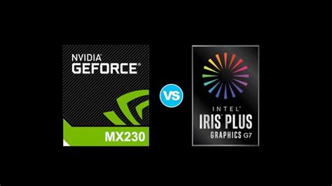 NVIDIA GeForce MX230 vs Intel Iris Plus G7 – when the latter is ...