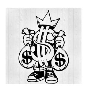 Dollar Sign SVG, Money Bags Svg, Money Svg, Money Png, Dollar Sign Png ...