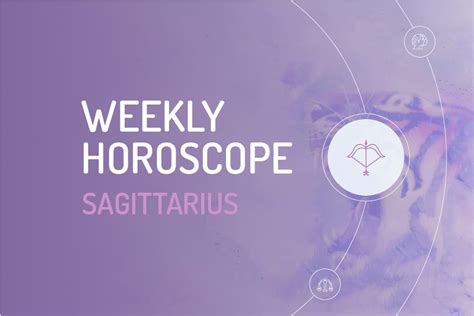 Sagittarius Weekly Horoscope - Your Astrology Forecast by WeMystic