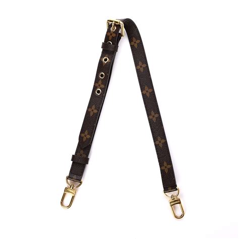 LOUIS VUITTON Monogram 16mm Adjustable Shoulder Strap 246749