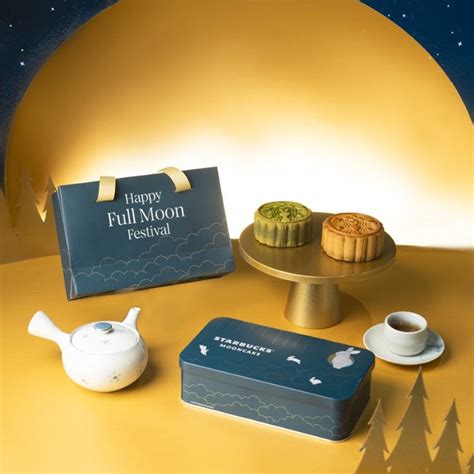 Bánh Trung Thu Starbucks Mooncake Gift Box 2023 - 2 pieces (cái) | Shopee Việt Nam