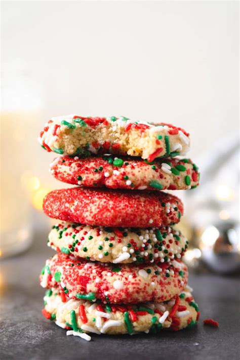 Holiday Sprinkle Cookies {v+paleo} - Meals with Maggie