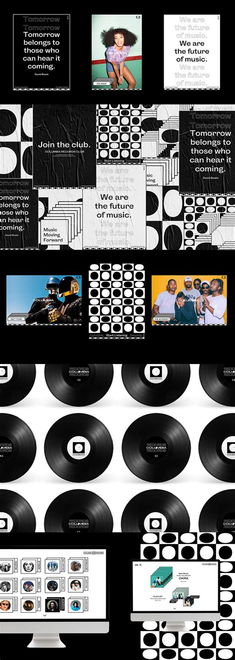 Columbia Records Rebrand :: Behance