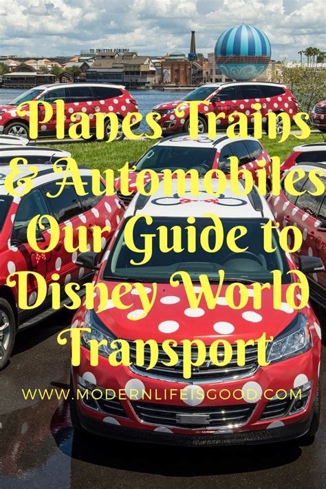 Guide to Walt Disney World Transport - Modern Life is Good | Walt ...