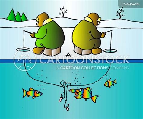 Ice Fishing Cartoons and Comics - funny pictures from CartoonStock