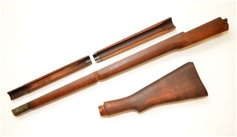 For sale: Lee Enfield No 4 MK I walnut stock set