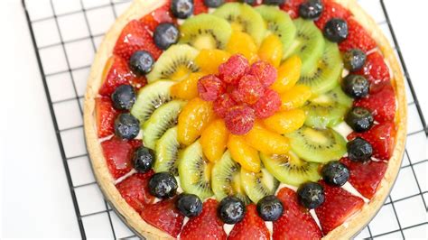 How to Make a Fresh Fruit Tart | Fruit Tart with Homemade Pastry Cream and Pie Crust Recipe ...