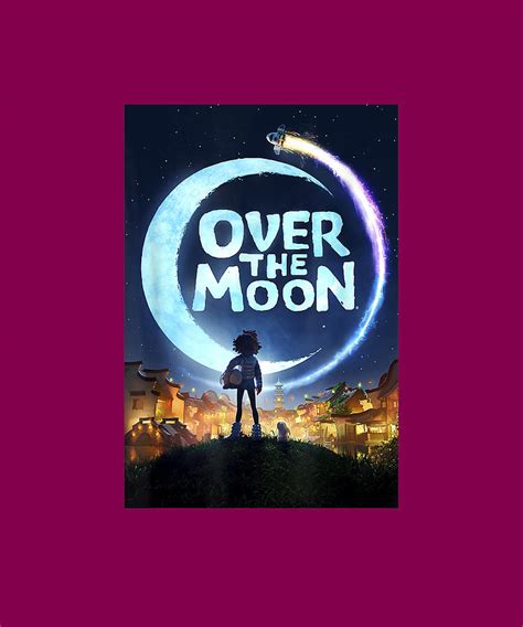 Over The Moon Poster Drawing by Ngo Ngoc | Pixels