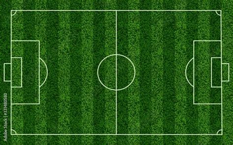 Realistic soccer grass field. Football lawn field, stadium green grass ...