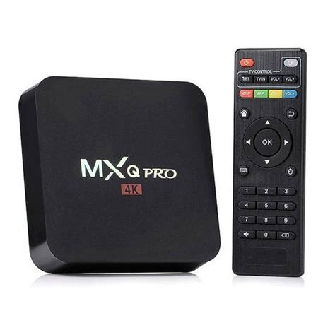 MXQ Pro 4k TV BOX Android 9 - TechPunt