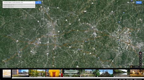 Winston Salem North Carolina Map - United States