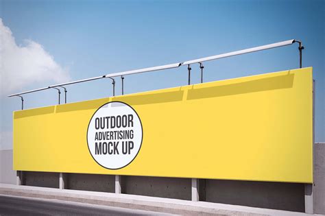 Free Outdoor Advertising Mockups (PSD)