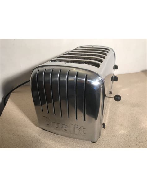 Dualit 60144 Classic 6 Slice Polished Steel Commercial Toaster - RRP ...