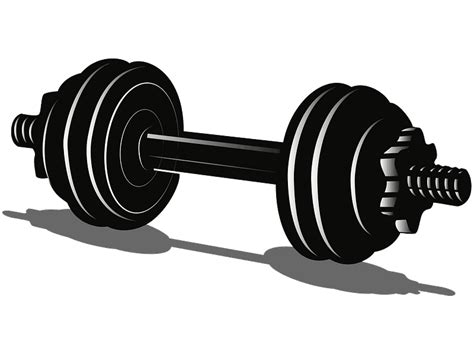 Dumbbell Clipart Transparent Image - ClipartLib