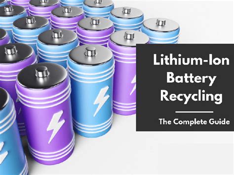 How should lithium battery disposal and recycling be done?-Tycorun Batteries