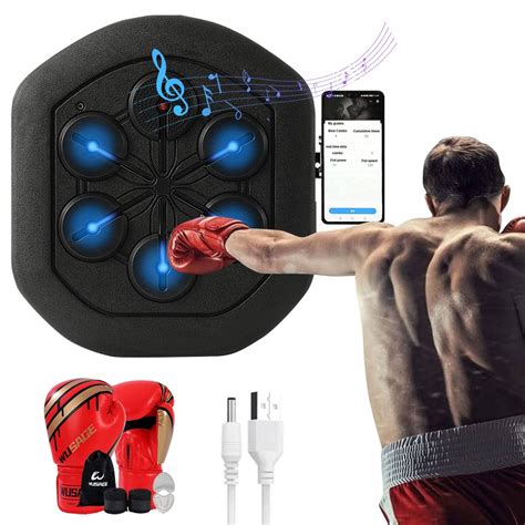 GLikur Music Boxing Pads- Boxing Training Punching Equipment, Smart ...