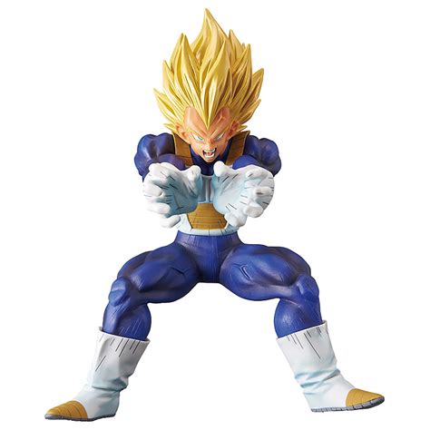 Banpresto Dragon Ball Z Super Saiyan Vegeta Final Flash! Figure blue