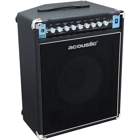 Acoustic B100C 1X12 100W Bass Combo with Tilt-Back Cab Black | Musician ...