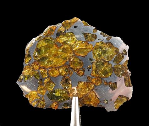 Imilac Pallasite Meteorite slab circa 1822 (26 grams) | Imilac, Atacama ...