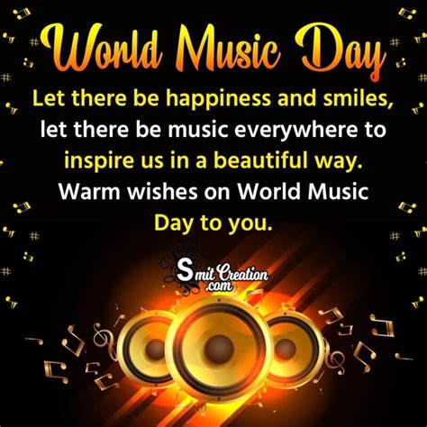 World Music Day Messages - SmitCreation.com