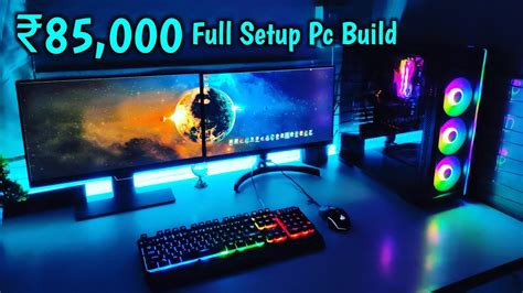 85k Full Gaming Setup | Pc build under 85k | Gaming Editing & Streaming ...