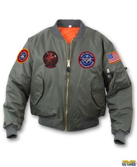 Kids Top Gun Maverick MA-1 Jacket is now available at US Wings!