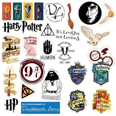 Harry Potter Stickers Printable