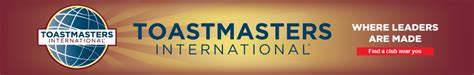 About Toastmasters International