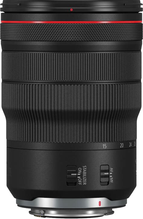 Canon RF15-35mm F2.8L IS USM Ultra-Wide-Angle Zoom Lens for EOS R-Series Cameras Black 3682C002 ...